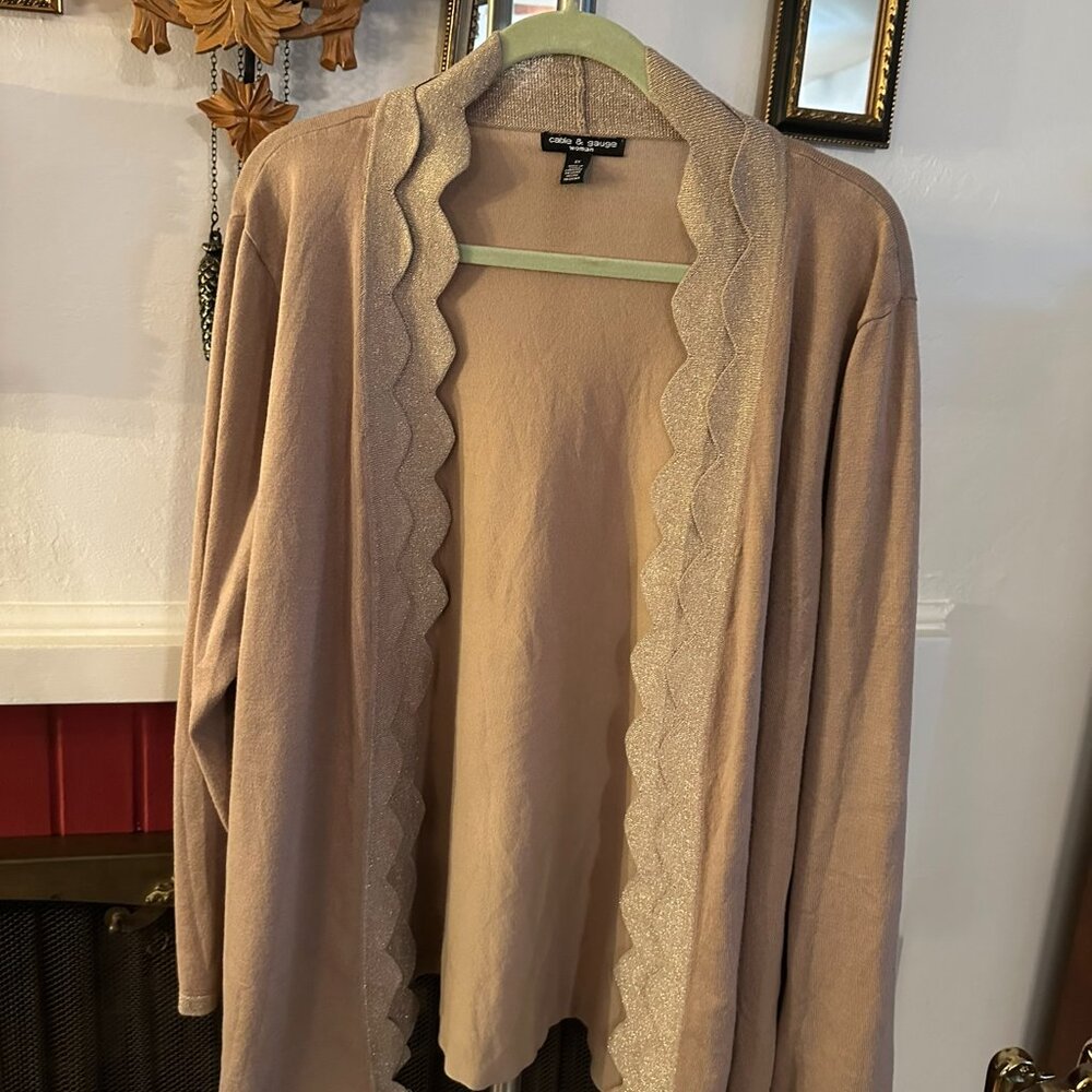 Cable & Gauge Cardigan